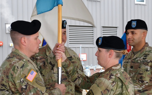 HHC 201st E-MIB Conducts Change of Responsibility