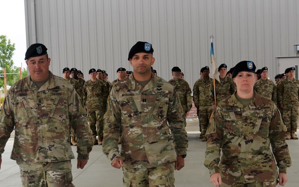 HHC 201st E-MIB Conducts Change of Responsibility