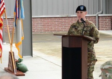 HHC 201st E-MIB Conducts Change of Responsibility