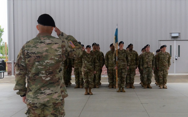 HHC 201st E-MIB Conducts Change of Responsibility