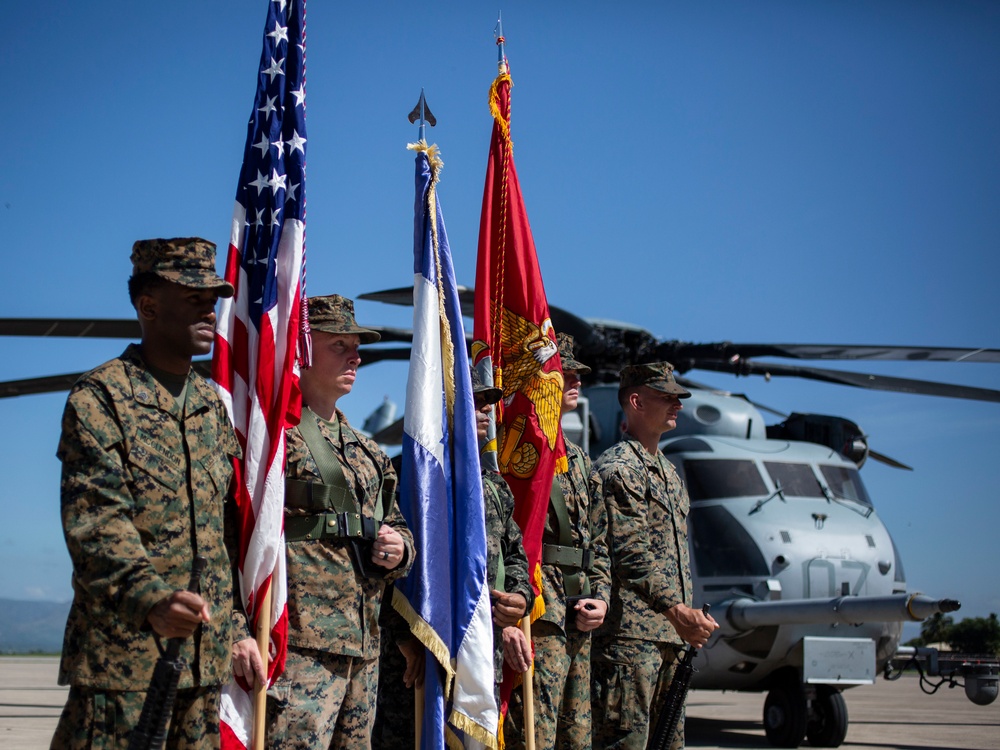 SPMAGTF-SC holds opening ceremony in Honduras