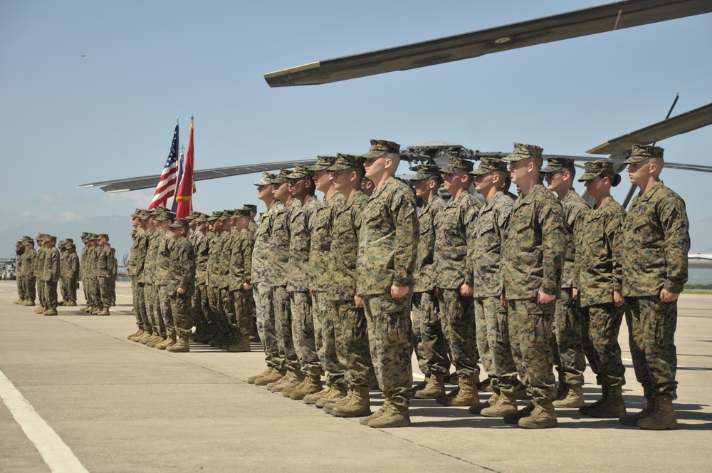SPMAGTF-SC holds opening ceremony in Honduras