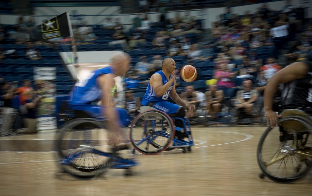 Department of Defense Warrior Games Wheelchair Basketball