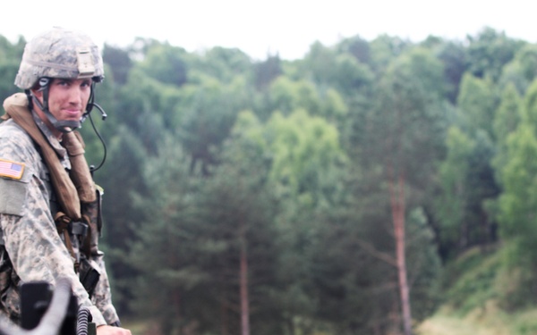 Ribbon bridge over Lake Zly Leg