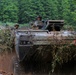 River crossing by U.S. and Polish vehicles