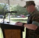 Weapons Training Battalion conducts change of command ceremony