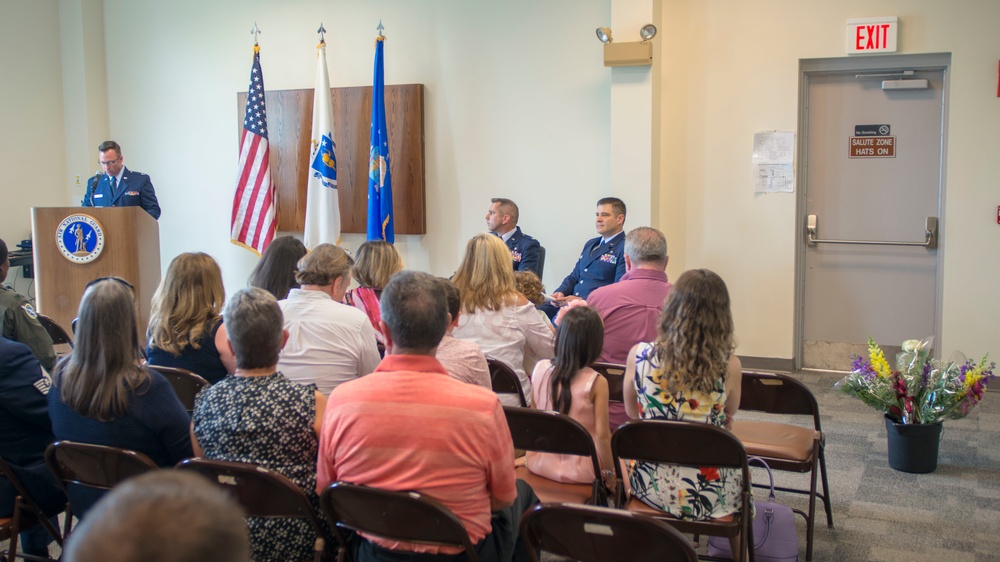 Capt. Ross Shannon retires from the Air National Guard