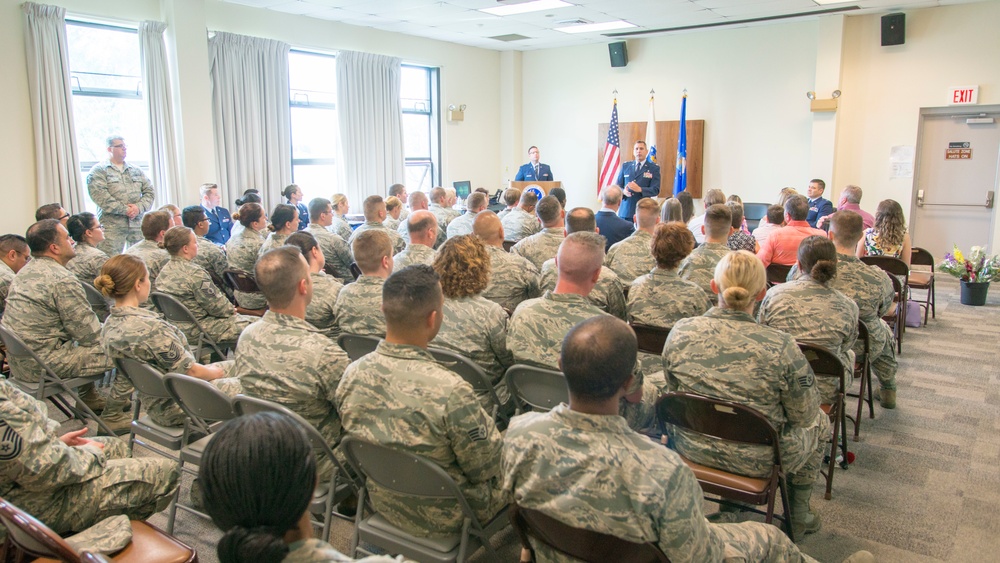 Capt. Ross Shannon retires from the Air National Guard