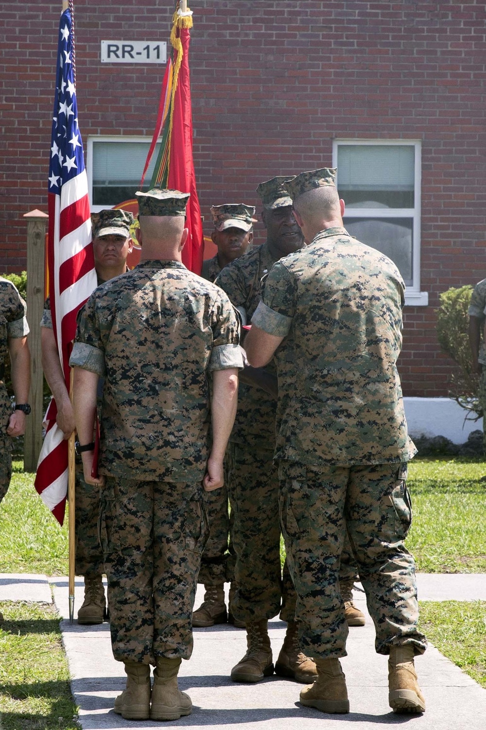 Weapons Training Battalion conducts change of command ceremony