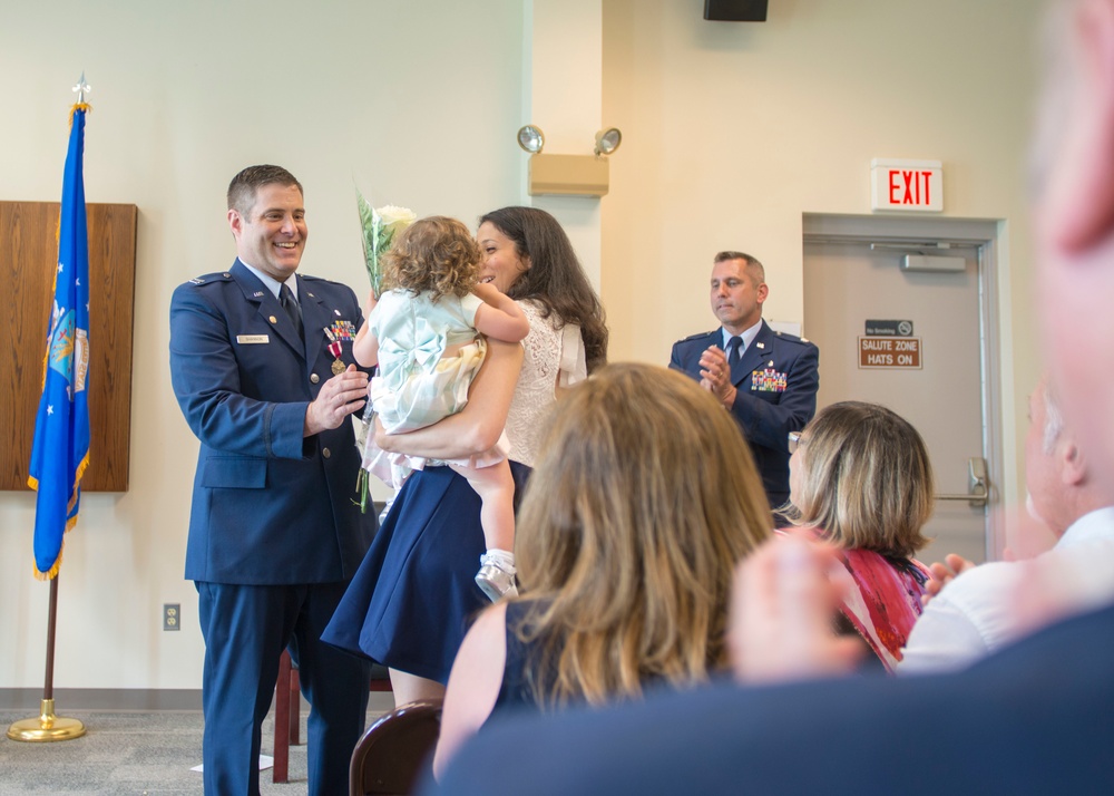 Capt. Ross Shannon retires from the Air National Guard