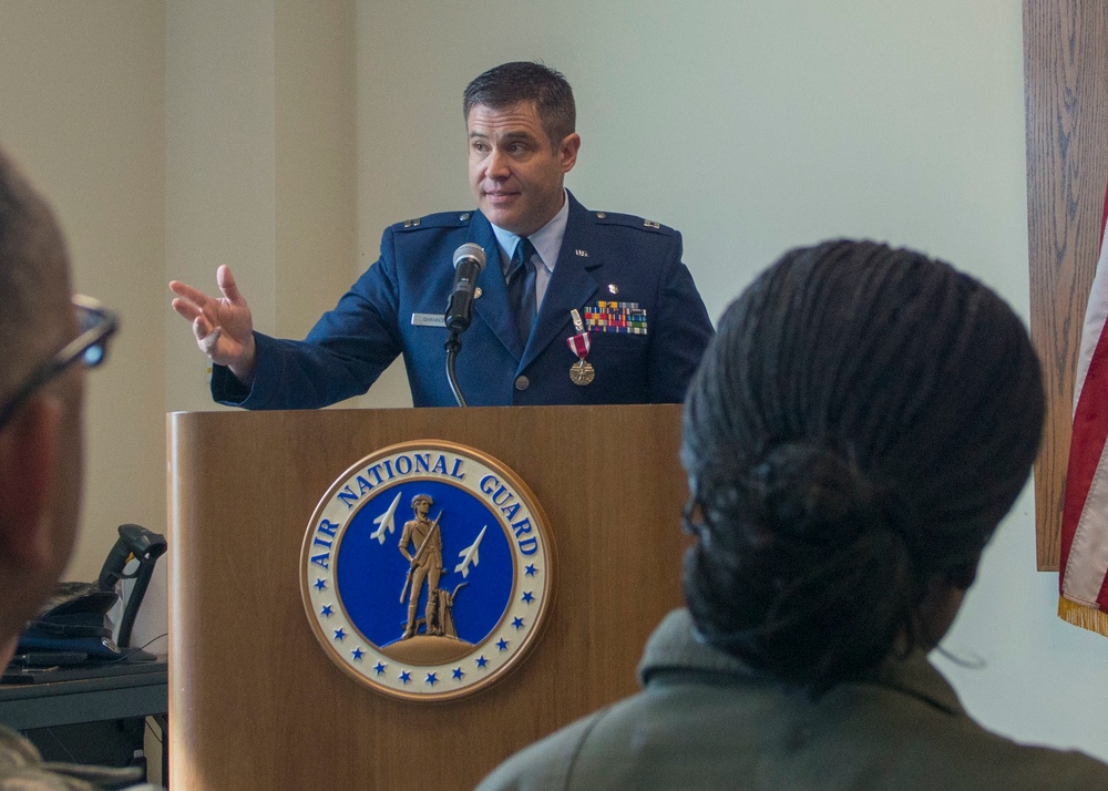 Capt. Ross Shannon retires from the Air National Guard