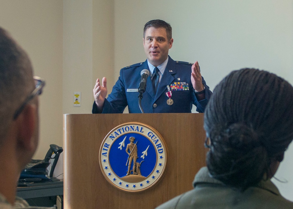 Capt. Ross Shannon retires from the Air National Guard