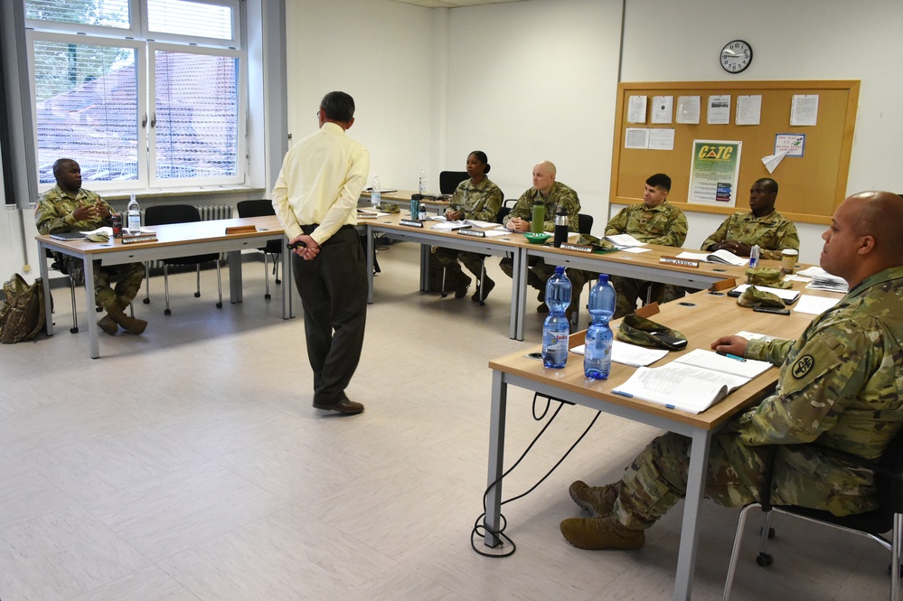 TRADOC Accreditation visit to 7th Army CATC