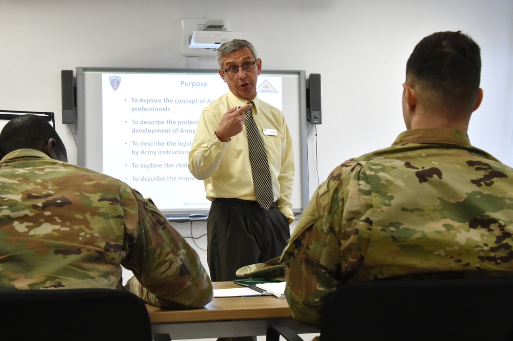 TRADOC Accreditation visit to 7th Army CATC