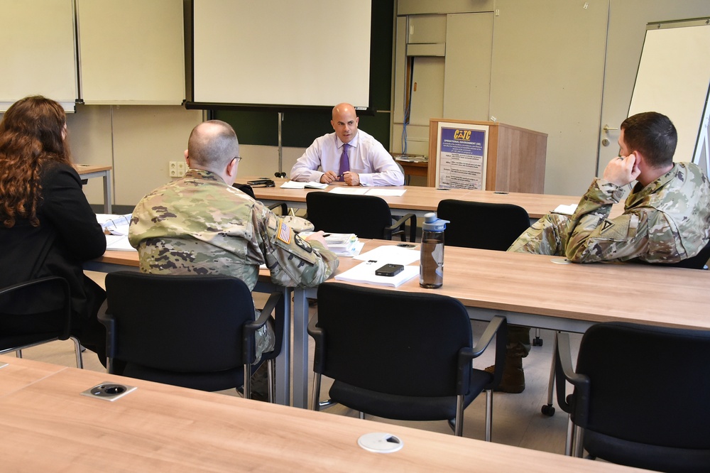 TRADOC Accreditation visit to 7th Army CATC