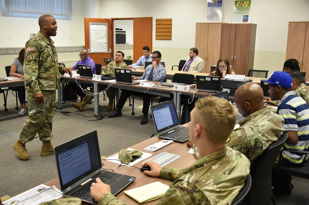 TRADOC Accreditation visit to 7th Army CATC