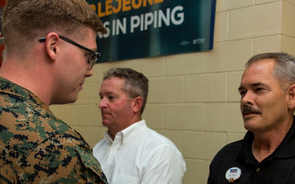 Veterans In Piping Graduation Ceremony