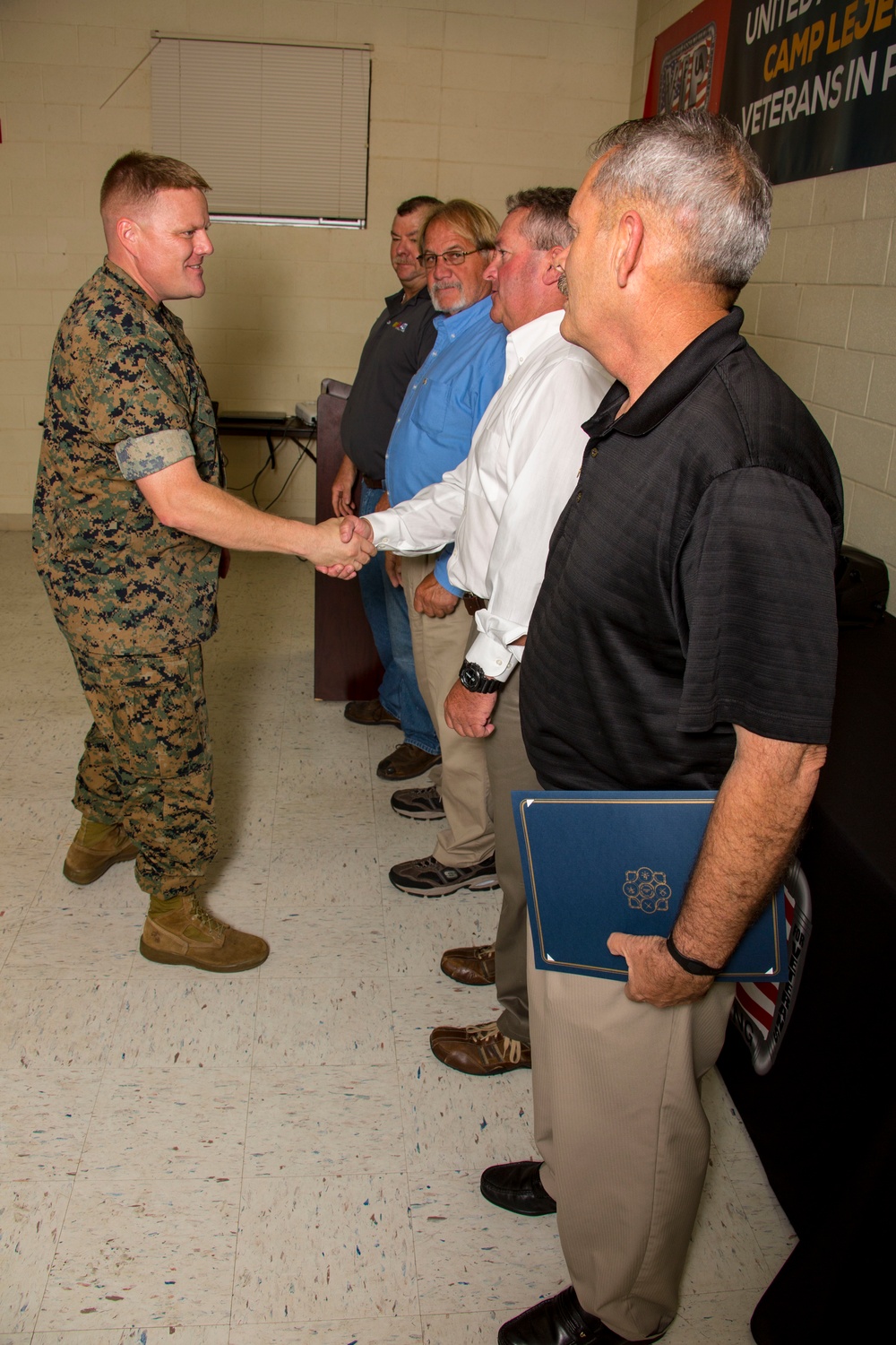 Veterans In Piping Graduation Ceremony