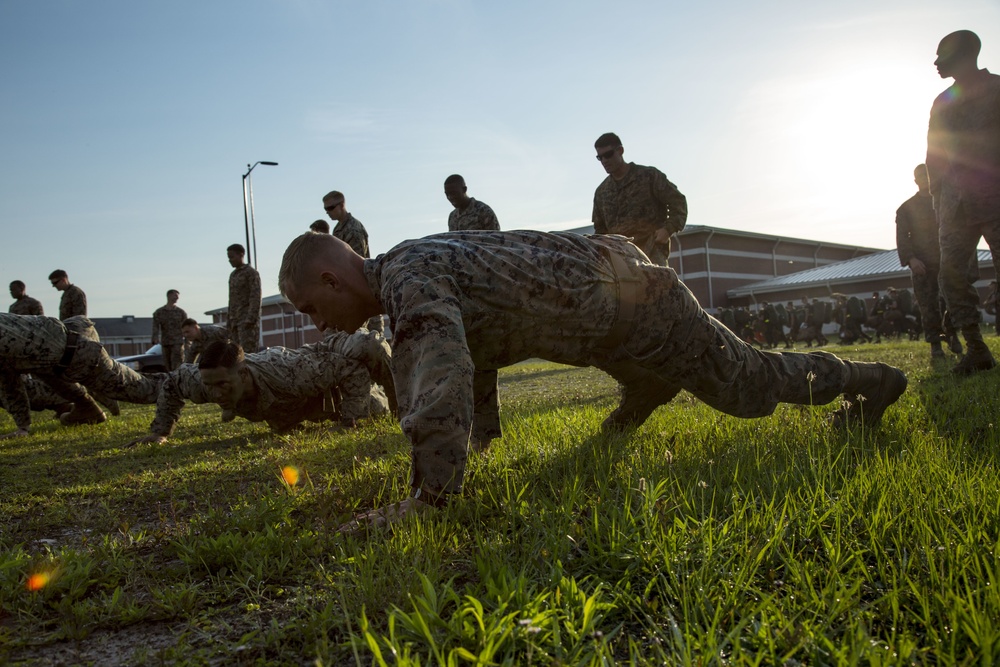Lejeune hosts Force Fitness Instructor Course
