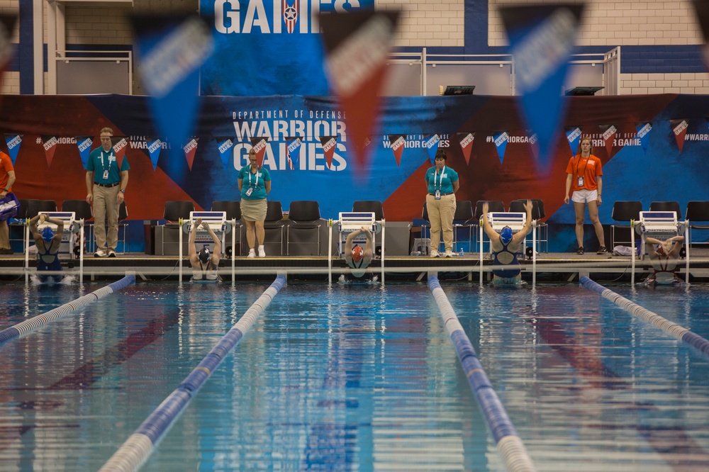 2018 Warrior Games Swim Competition