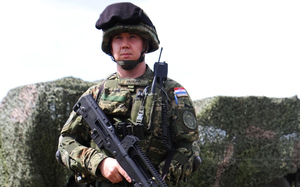Patience pays off for Croatian army at Saber Strike 18