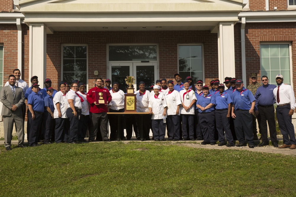 Mess Hall 227 recognized as best in the Corps a second time