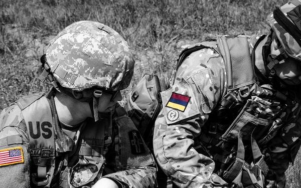 Field hospital conducts medical simulations