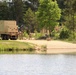 Soldiers set up ROWPU for CSTX 86-18-04 operations at Fort McCoy