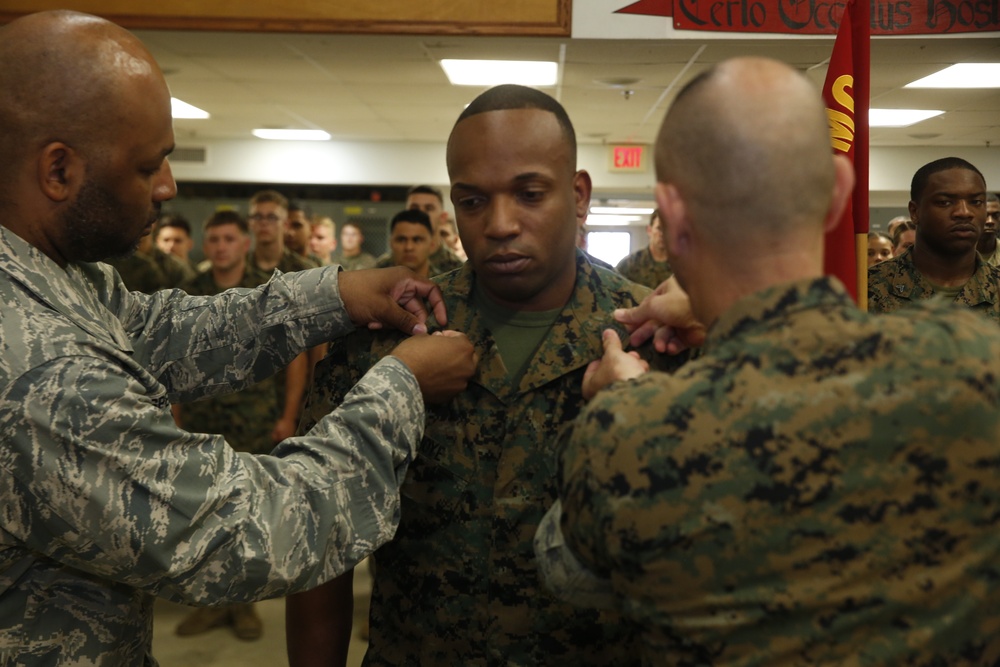 CBIRF Motor Transport Chief promoted to master sergeant