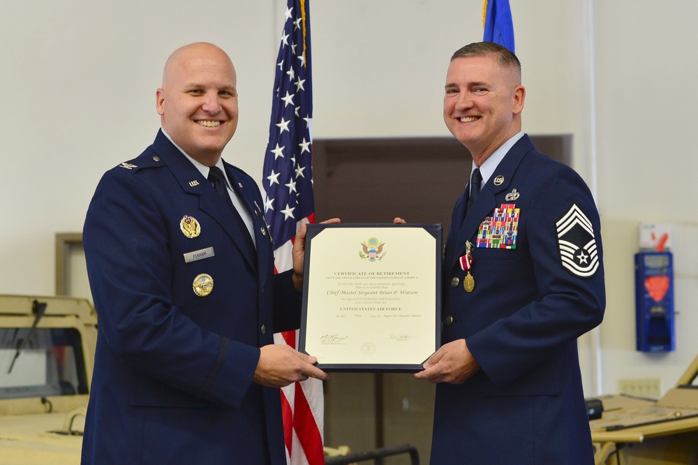Chief Brian Watson retires after 30 years