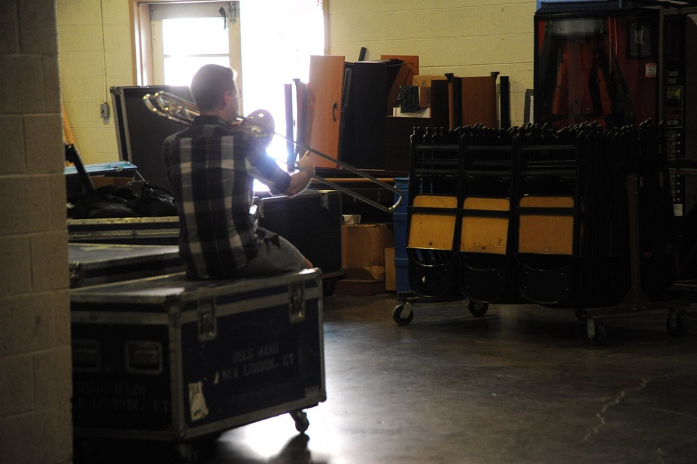 Coast Guard Band Performs in Portsmouth, Virginia