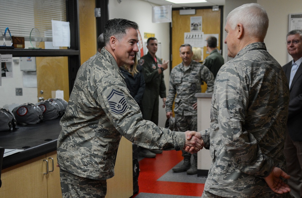 Director of the Air National Guard visit to the 115th Fighter Wing