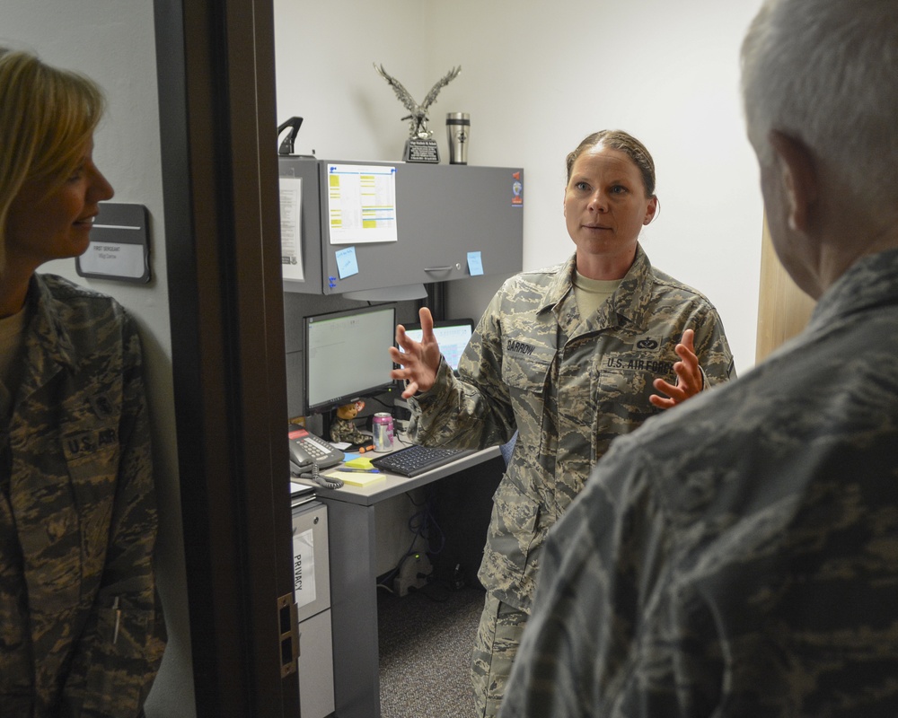 Director of the Air National Guard visit to the 115th Fighter Wing