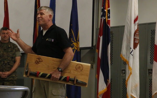 CBIRF bids farewell to FRO, DRTF lead instructor