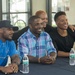 Detroit Lions Visit the Warrior Cafe