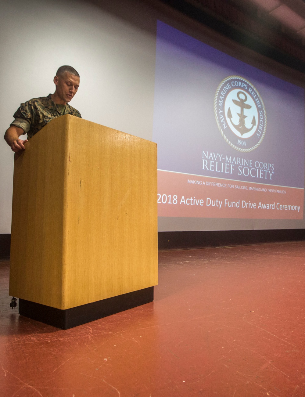NMCRS hosts active duty fund drive award ceremony