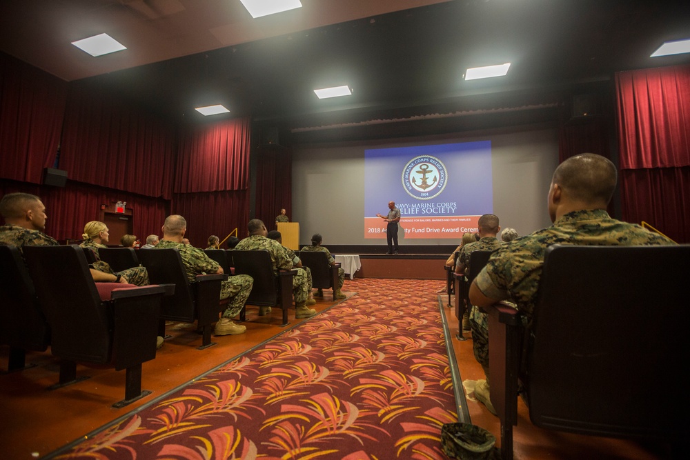 NMCRS hosts active duty fund drive award ceremony