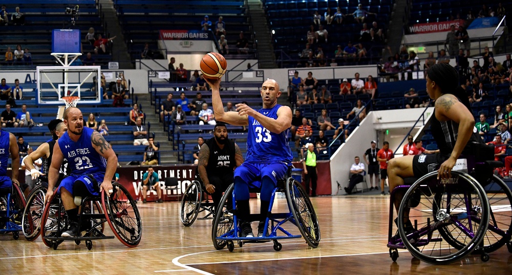 2018 DoD Warrior Games Wheelchair Basketball Championship