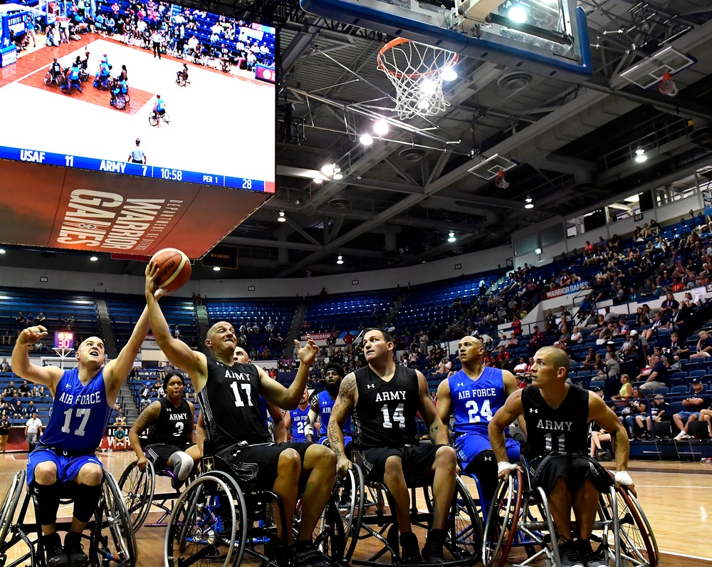 2018 DoD Warrior Games Wheelchair Basketball Championship
