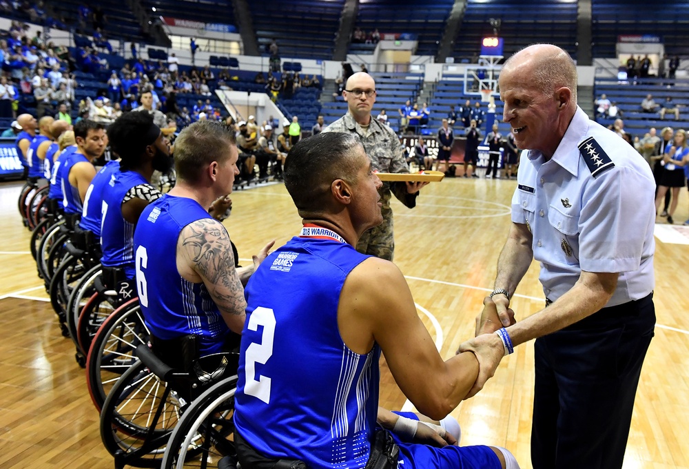 2018 DoD Warrior Games Wheelchair Basketball Championship
