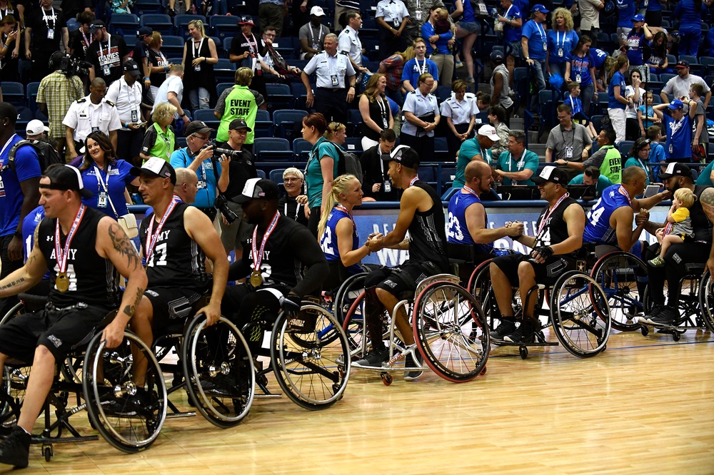 2018 DoD Warrior Games Wheelchair Basketball Championship