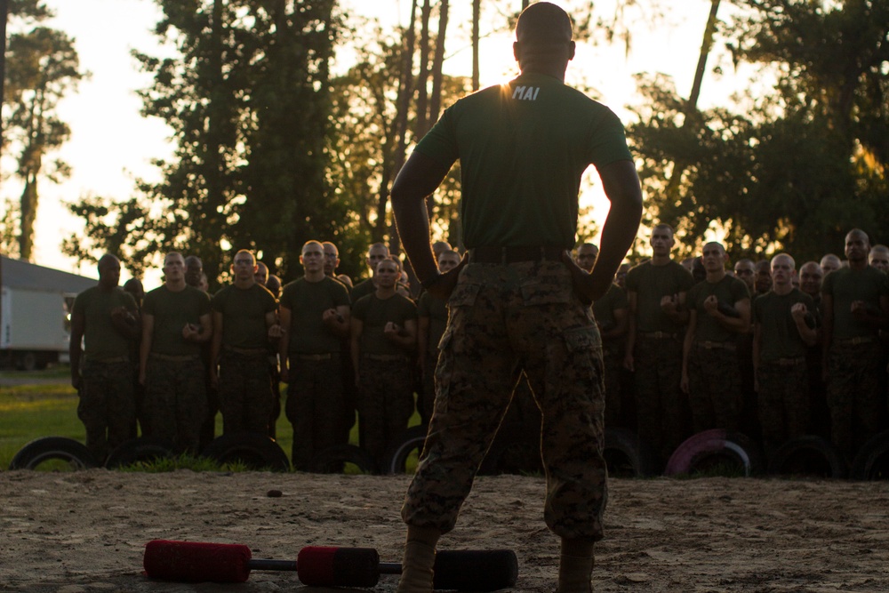 Marine recruits put combat skills to test on Parris Island