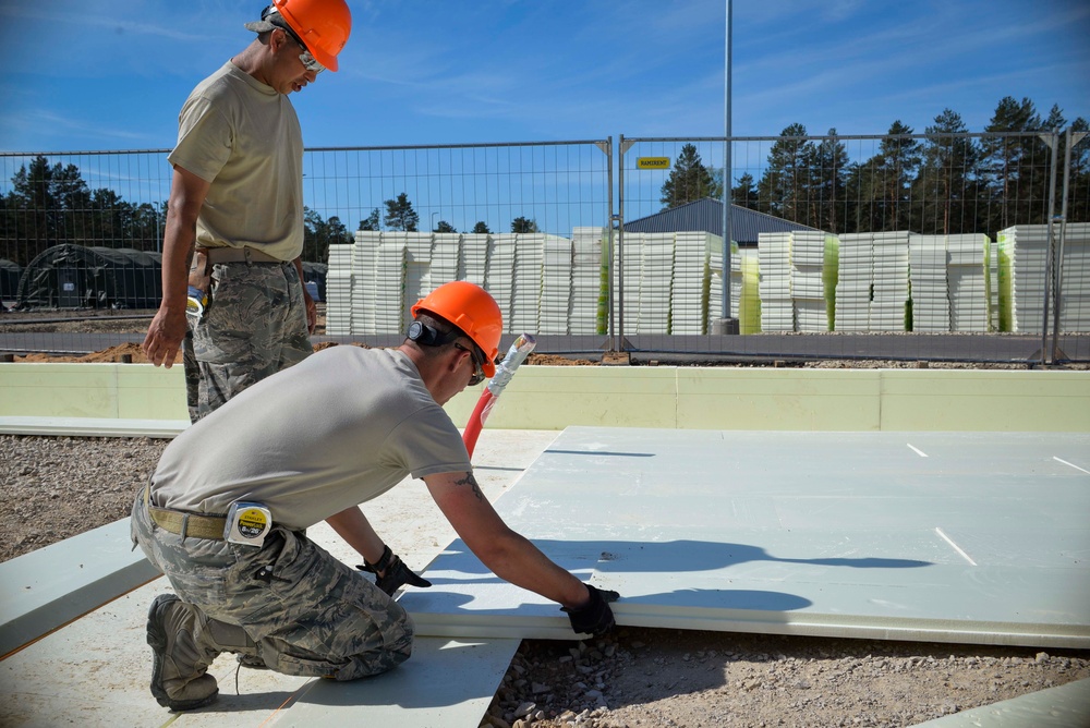 134th CES Conducts Training in Latvia