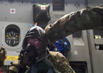 Airmen reach the summit during Rainier War