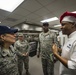 23d WG leadership visits, DFAC, ILC
