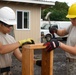 230th Vertical Engineer Company continue constructing micro shelters in Pahoa