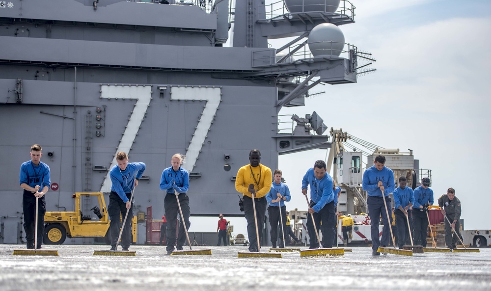 Flight Deck Scrub