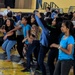 U.S. 7th Fleet Band performs for Don Bosco street children in Manila