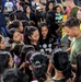 7th Fleet Sailors visit with students at Don Bosco Street Children Village in Manila