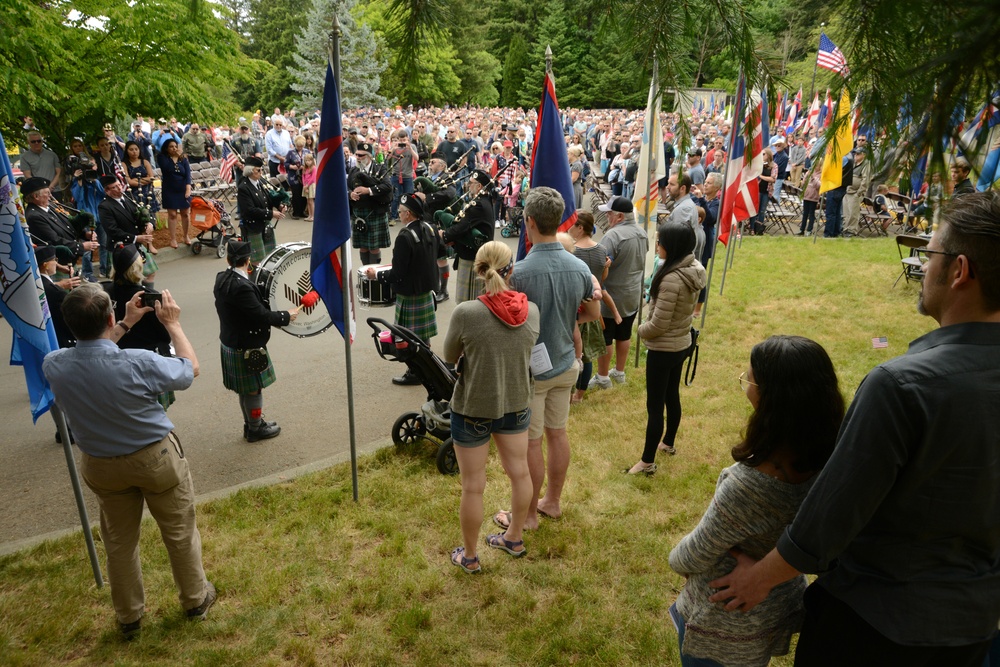 Memorial Day at Willamette National Cemetery